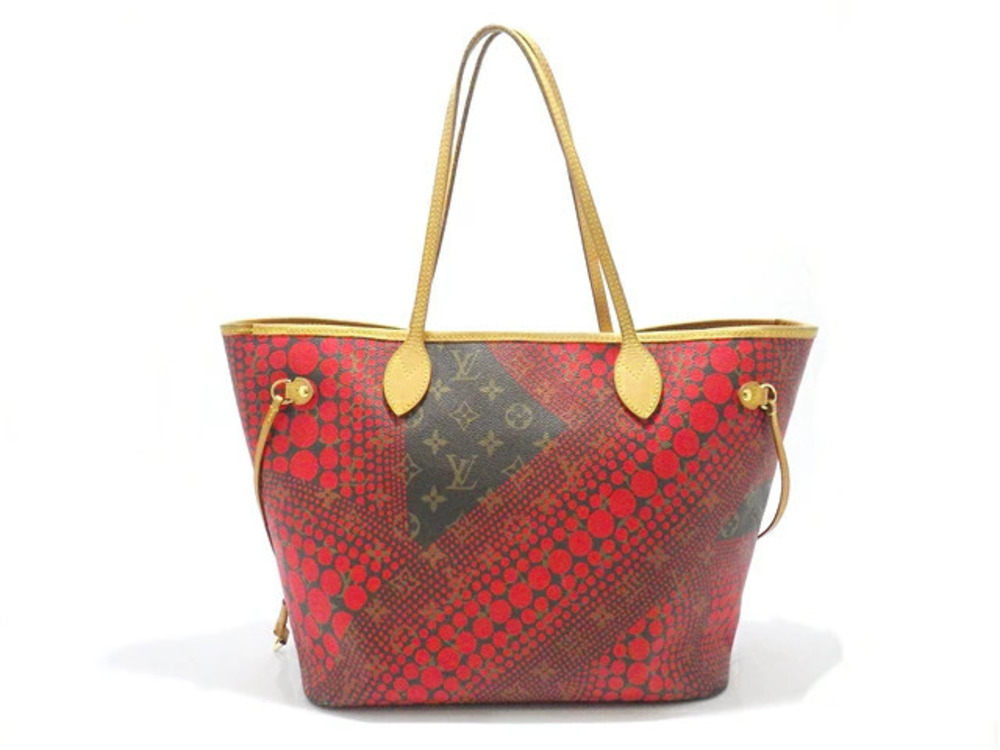 Louis Vuitton Wave Monogram Tote Neverfull Bag Brown